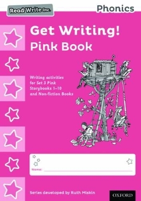 Read Write Inc. Phonics: Get Writing! Pink Book Pack of 10 - Ruth Miskin