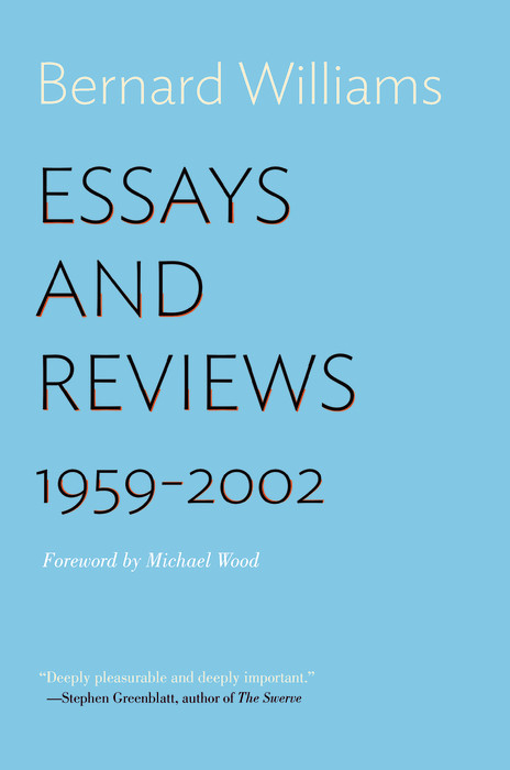 Essays and Reviews - Bernard Williams