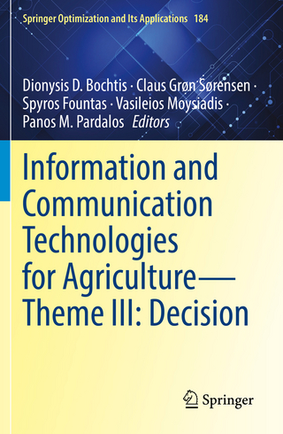 Information and Communication Technologies for Agriculture—Theme III: Decision