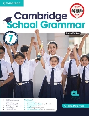 Cambridge School Grammar Level 7 Student's Book with AR APP and Poster - Geetha Rajeevan