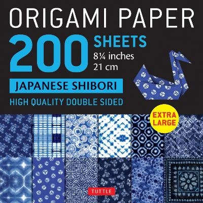 Origami Paper 200 sheets Japanese Shibori 8 1/4" (21 cm) - 