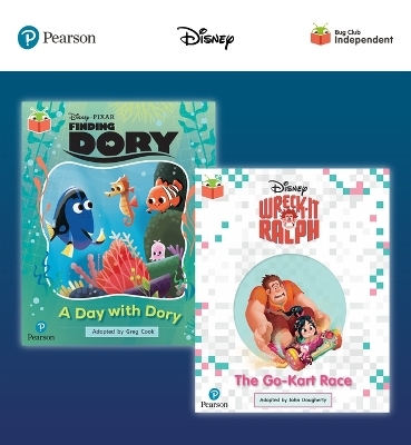 Pearson Bug Club Disney Year 2 Pack B, including Orange and Purple band readers; Finding Dory: A Day with Dory, Wreck-It Ralph: The Go-Kart Race - Timothy Knapman