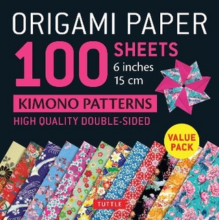 Origami Paper 100 sheets Kimono Patterns 6