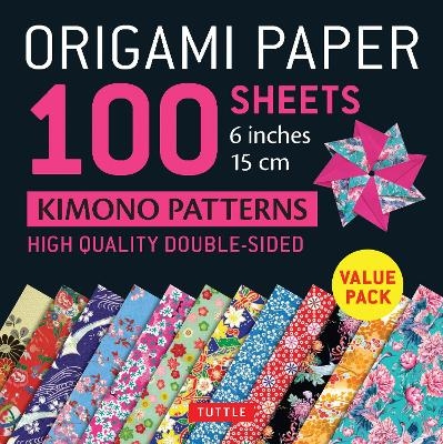 Origami Paper 100 sheets Kimono Patterns 6" (15 cm) - 