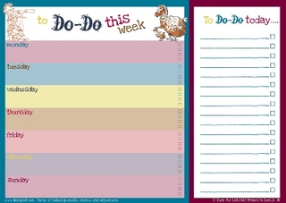 The Dodo Pad Daily To Do-Do A4 Listpad - Classic