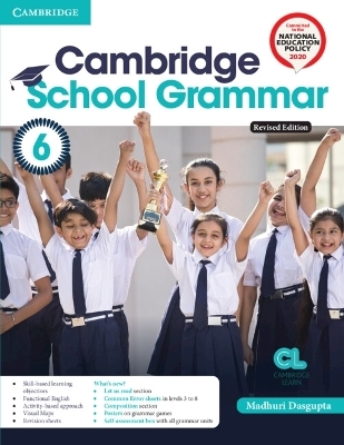 Cambridge School Grammar Level 6 Student's Book with AR APP and Poster - Madhuri Dasgupta