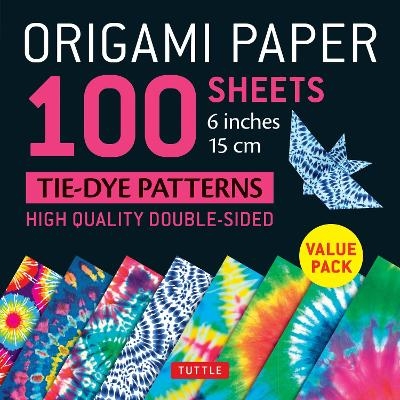 Origami Paper 100 sheets Tie-Dye Patterns 6 inch (15 cm) - Tuttle Publishing