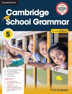 Cambridge School Grammar Level 5 Student's Book with AR APP and Poster - C. L. N. Prakash