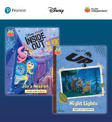 Pearson Bug Club Disney Year 2 Pack F, including White and Lime book band readers; Inside Out: Joy's Mission, Up! Night Lights - Smriti Prasadam-Halls