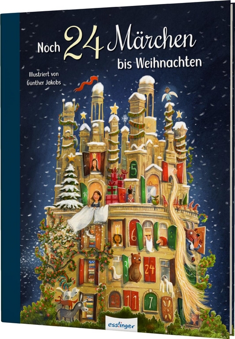 Noch 24 M&auml;rchen bis Weihnachten -  Br&uuml;der Grimm, Hans Christian Andersen