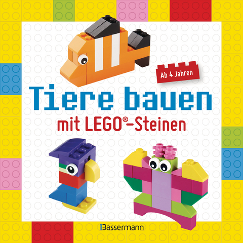 Tiere bauen mit LEGO&reg;-Steinen f&uuml;r Kinder ab 4 Jahren