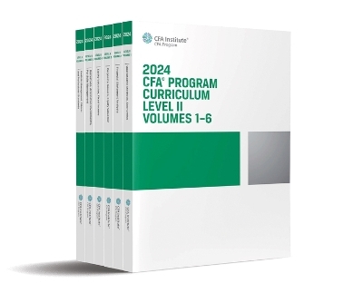 2024 CFA Program Curriculum Level II Box Set, Volumes 1 - 6 -  CFA Institute