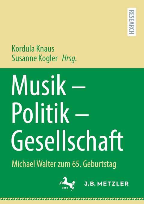 Musik &ndash; Politik &ndash; Gesellschaft - 