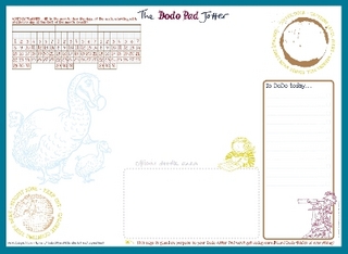 The Dodo Pad Desk Jotter Pad B5