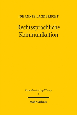 Rechtssprachliche Kommunikation