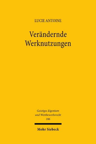 Verändernde Werknutzungen