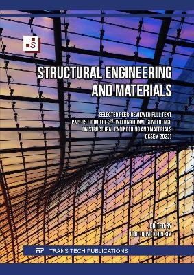 Structural Engineering and Materials