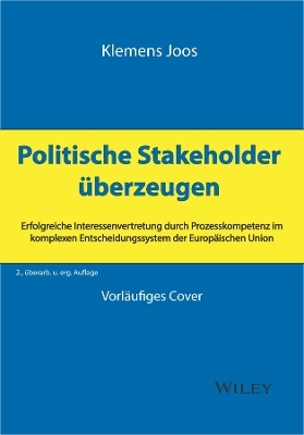 Politische Stakeholder &uuml;berzeugen - Klemens Joos