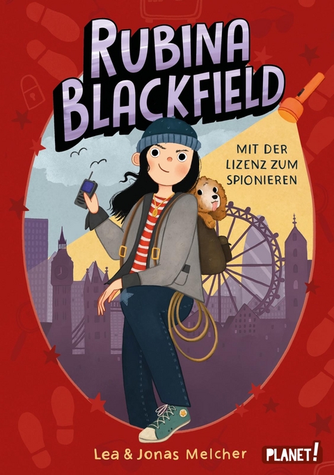 Rubina Blackfield 1: Mit der Lizenz zum Spionieren - Lea Melcher, Jonas Melcher