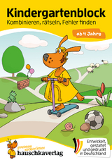Kindergartenblock ab 4 Jahre - Kombinieren, r&auml;tseln, Fehler finden - Ulrike Maier
