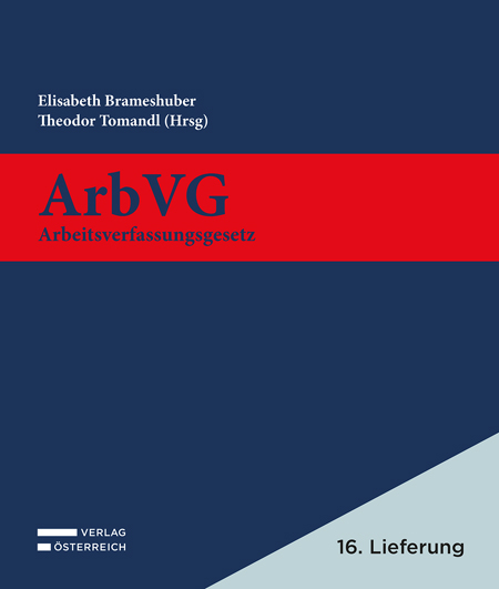 ArbVG - Arbeitsverfassungsgesetz - 