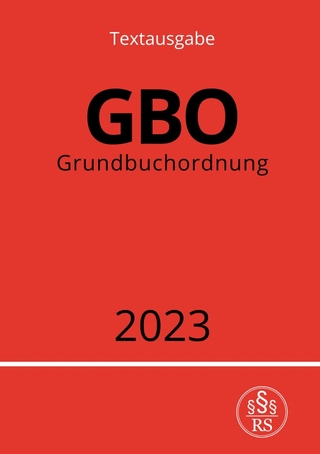Grundbuchordnung - GBO 2023