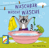 Waschbär wäscht Wäsche - Susanne Straßer