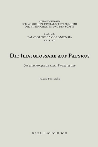 Die Iliasglossare auf Papyrus