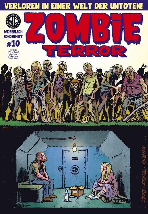 WEISSBLECH Sonderheft 10 ZOMBIE TERROR - Levin Kurio, Roman Turowski
