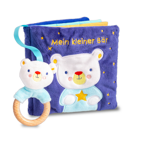 Mein liebstes Kuschelbuch mit echtem Holzbei&szlig;ring. Mein kleiner B&auml;r - Kenny Rettore