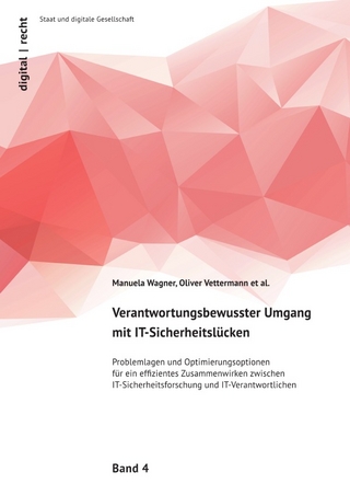 digital | recht - Staat und digitale Gesellschaft / Verantwortungsbewusster Umgang mit IT-Sicherheitslücken