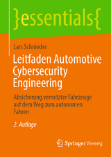Leitfaden Automotive Cybersecurity Engineering - Schnieder, Lars