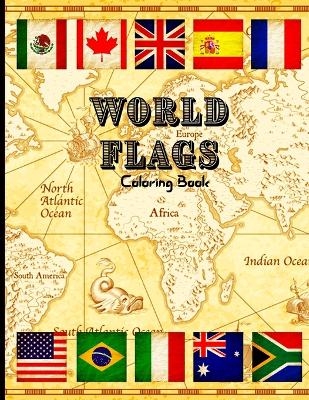 World Flags Coloring Book -  Peter L Rus