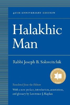Halakhic Man - Joseph B. Soloveitchik
