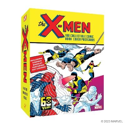 X-Men: 100 Collectible Comic Book Cover Postcards -  Marvel Comics