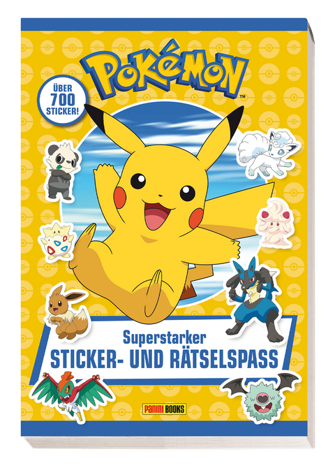Pok&eacute;mon: Superstarker Sticker- und R&auml;tselspa&szlig; -  Panini