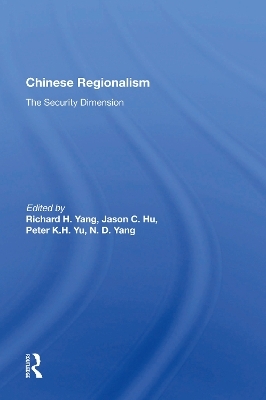 Chinese Regionalism - Richard H Yang