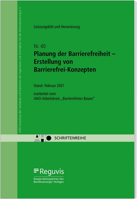 Planung der Barrierefreiheit &ndash; Erstellung von Barrierefrei-Konzepten Onlineversion
