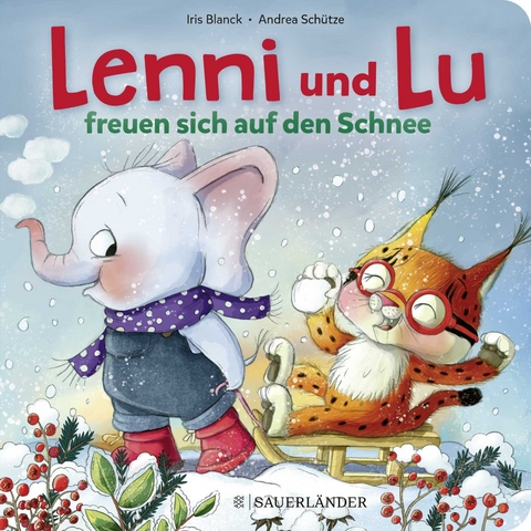 Lenni und Lu freuen sich auf den Schnee - Andrea Sch&uuml;tze
