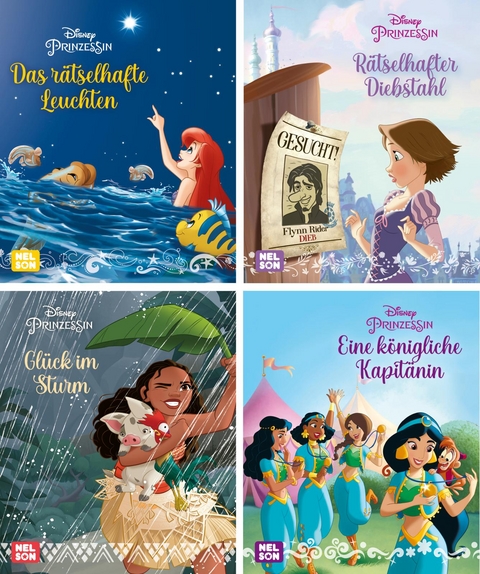 Nelson Mini-B&uuml;cher: Disney Prinzessin 17-20 (Einzel/WWS)