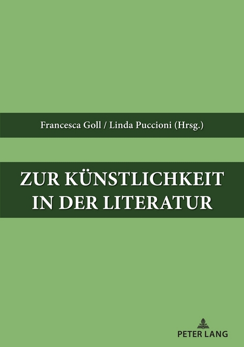 Zur Kuenstlichkeit in der Literatur - 