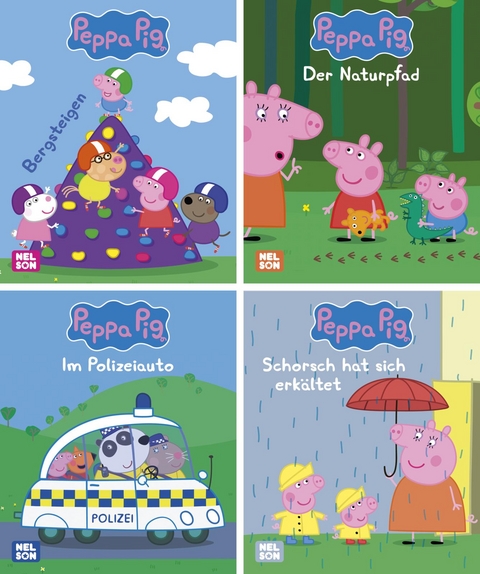 Nelson Mini-B&uuml;cher: Peppa Pig 25-28 (Einzel WWS) - Steffi Korda