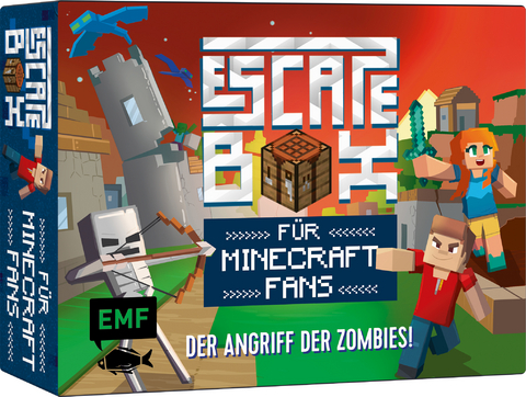 Die Escape-Box f&uuml;r Minecraft-Fans: Der Angriff der Zombies! - St&eacute;phane Anquetil