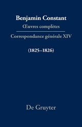 Correspondance g&eacute;n&eacute;rale 1825&ndash;1826 - 