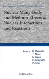 NUCLEAR MANY-BODY & MEDIUM EFFECTS IN... - 