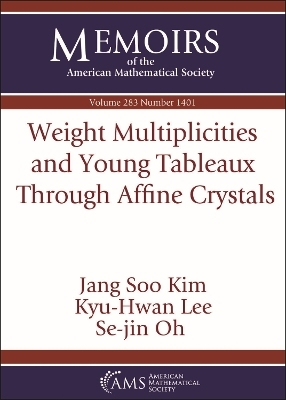 Weight Multiplicities and Young Tableaux Through Affine Crystals