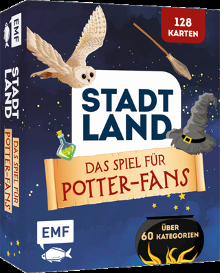 Kartenspiel: Stadt, Land, ... Das inoffizielle Spiel für Harry Potter-Fans mit 128 Karten