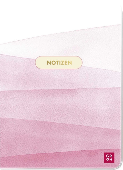 Notizheft Bl&uuml;tenzauber Aquarell - 