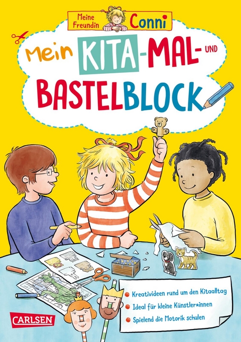 Conni Gelbe Reihe (Besch&auml;ftigungsbuch): Mein Kita-Mal- und Bastelblock - Hanna S&ouml;rensen