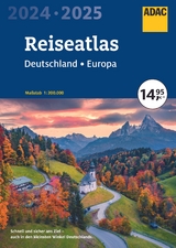 ADAC Reiseatlas 2024/2025 Deutschland 1:200.000, Europa 1:4,5 Mio. - 